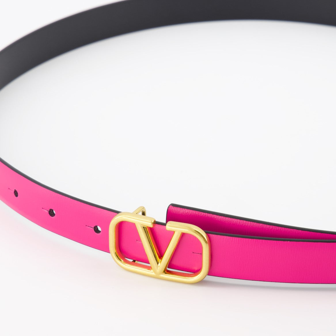 Cinture Ceinture VLogo réversible Valentino Garavani Rosa Femme