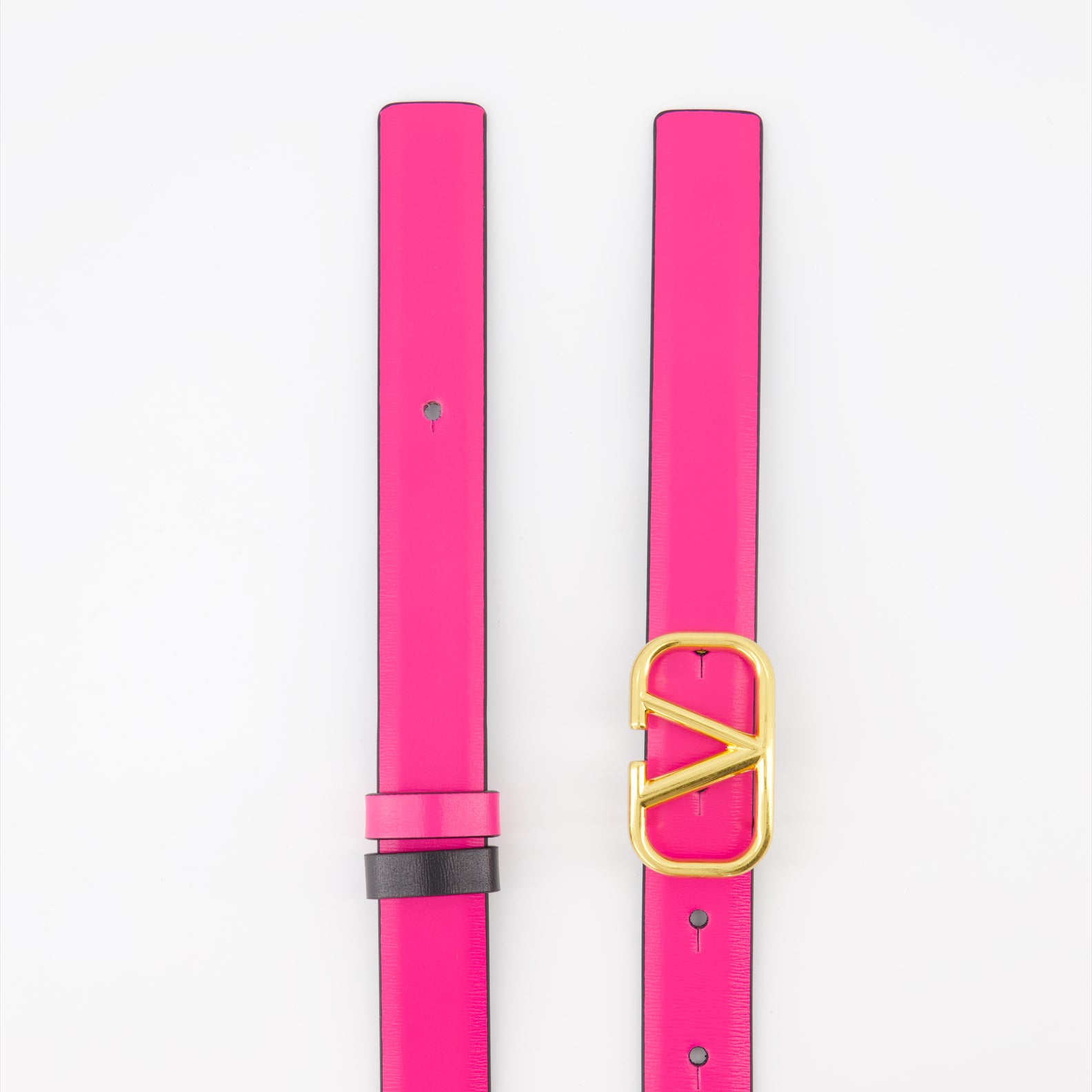 Cinture Ceinture VLogo réversible Valentino Garavani Rosa Femme