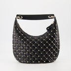 Sacs à main et épaule Sac petit Hobo Rockstud Spike Valentino Garavani Noir Femme