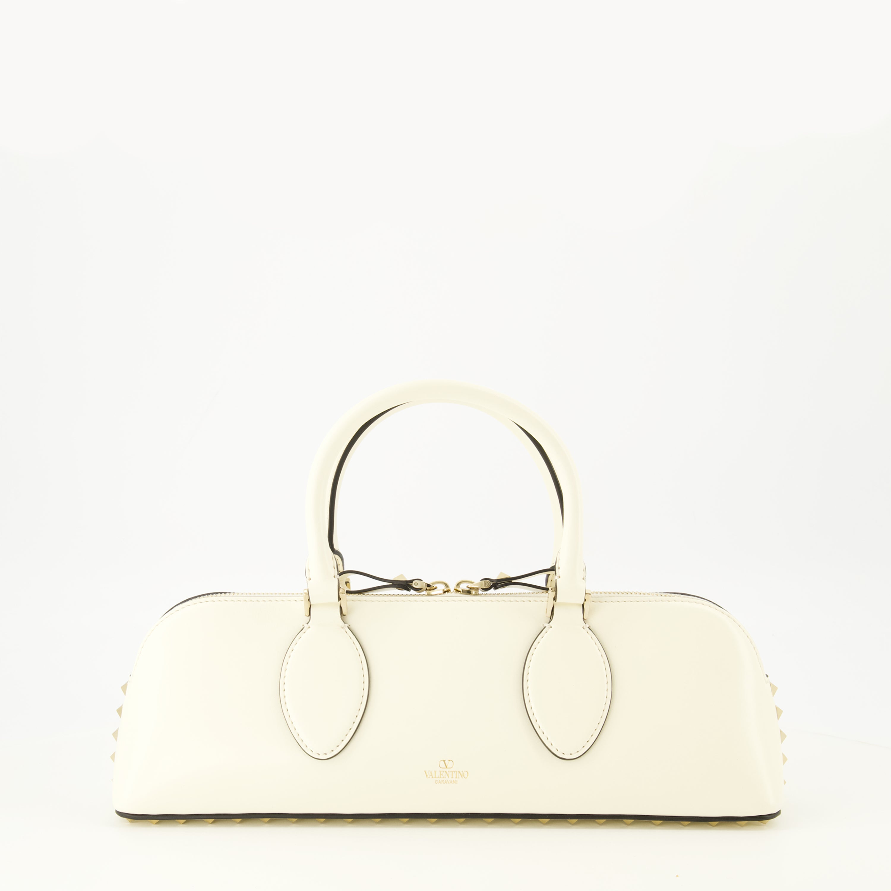 Sacs à main et épaule Sac Rockstud East-West blanc Valentino Garavani Blanc Femme