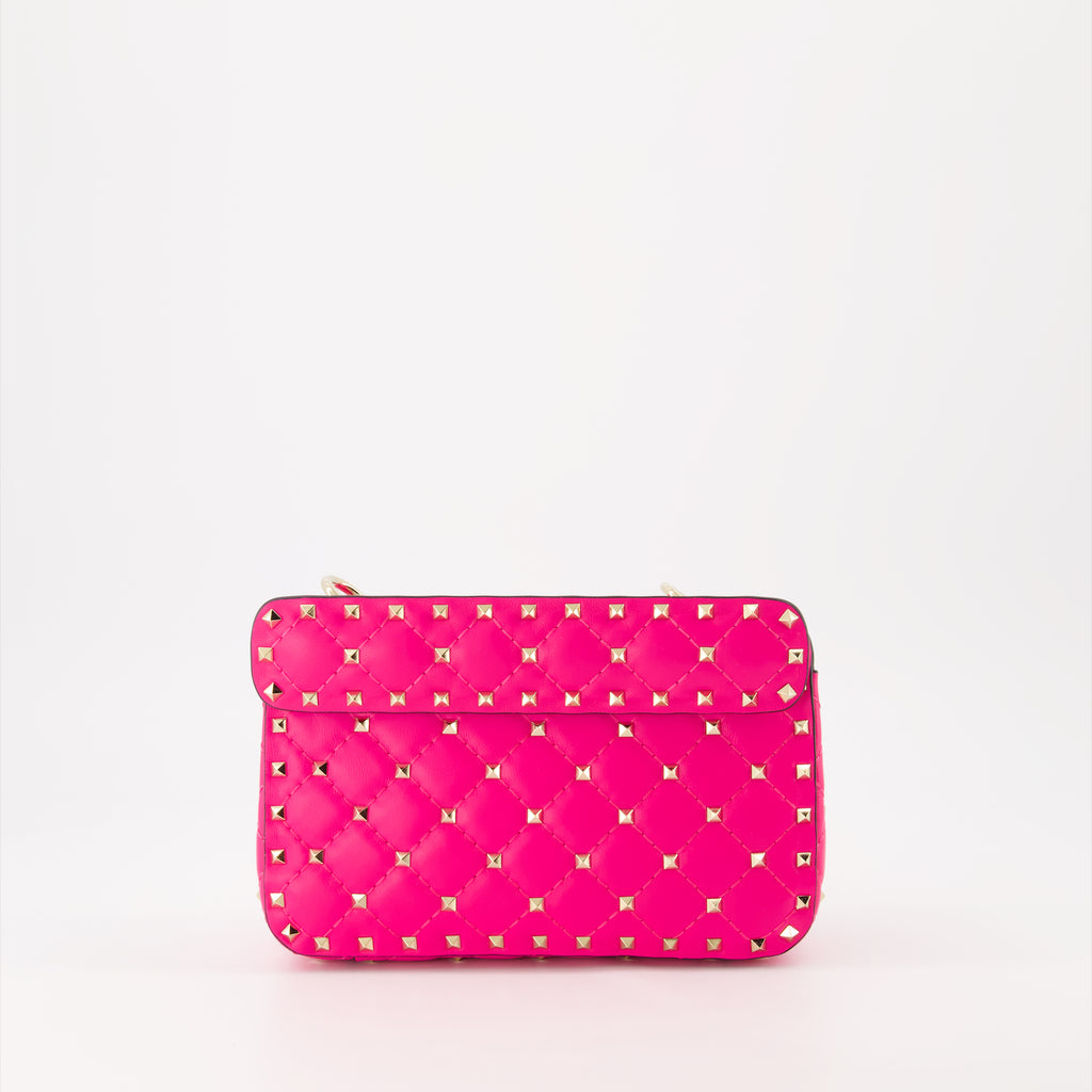 Handbags and shoulder bags Medium Rockstud Spike Bag Valentino Garavani Pink Women