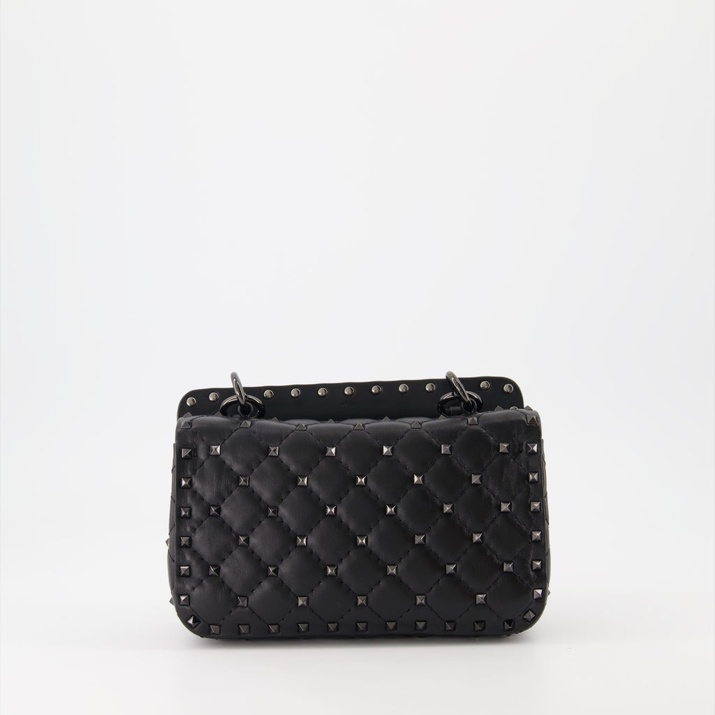 Sacs à main et épaule Sac Rockstud Spike Valentino Garavani Noir Femme