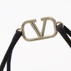 Bijoux Bracelet VLogo en coton Valentino Garavani Noir Homme