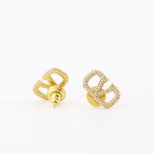 Joias Boucles d'oreilles VLogo Valentino Garavani Ouro Femme