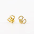 Joias Boucles d'oreilles VLogo Valentino Garavani Ouro Femme