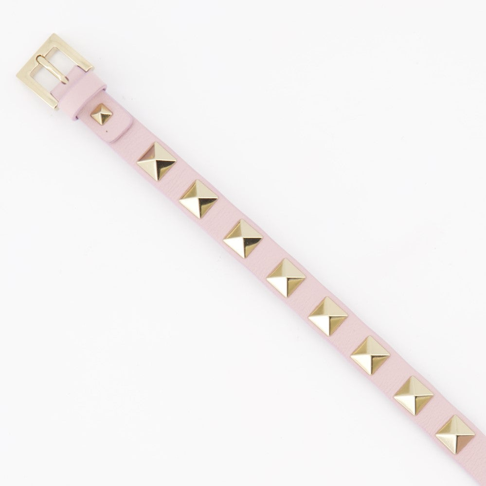 Bijoux Bracelet Rockstud Valentino Garavani Rose Femme