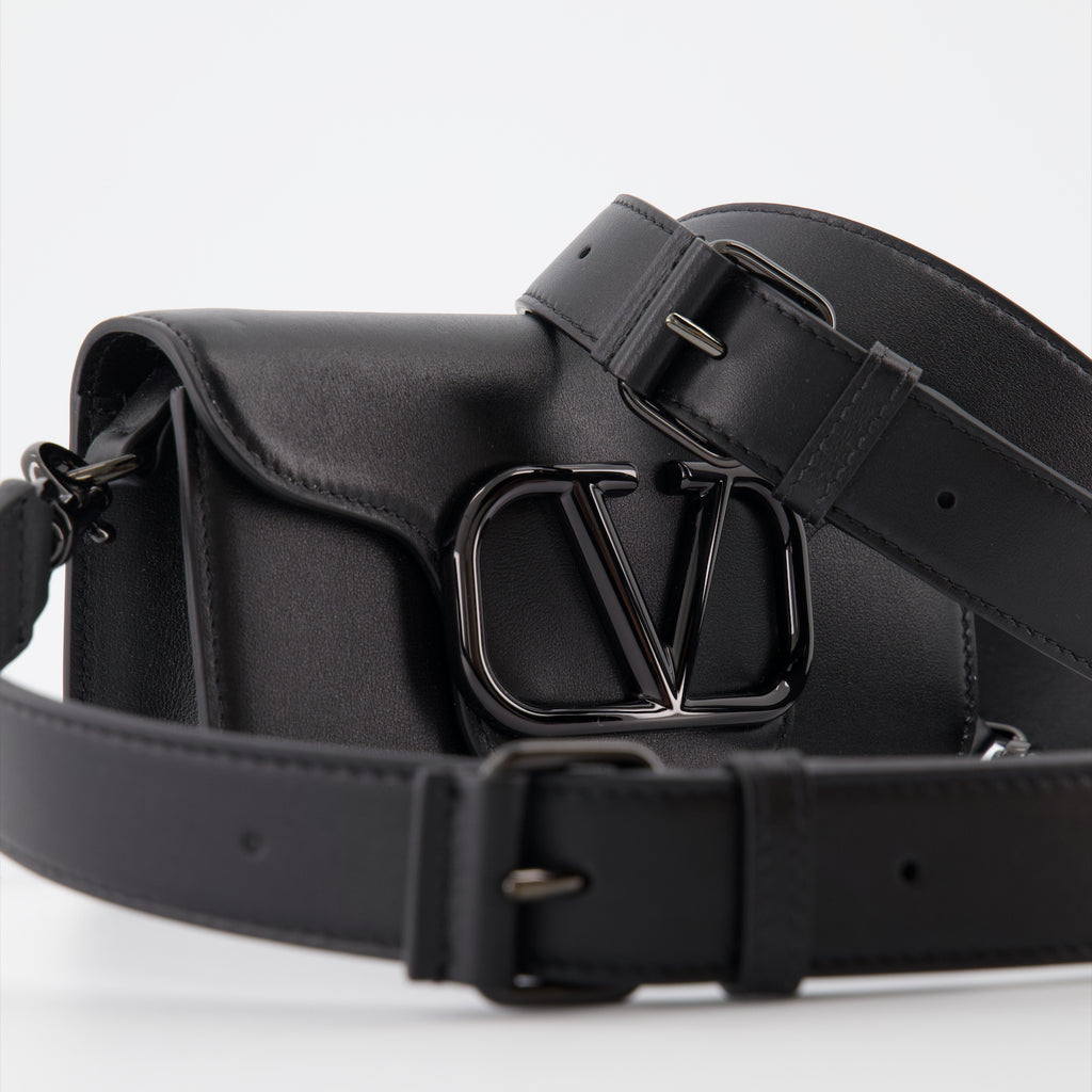 Borse a tracolla Sac mini Loco Valentino Garavani Nero Homme