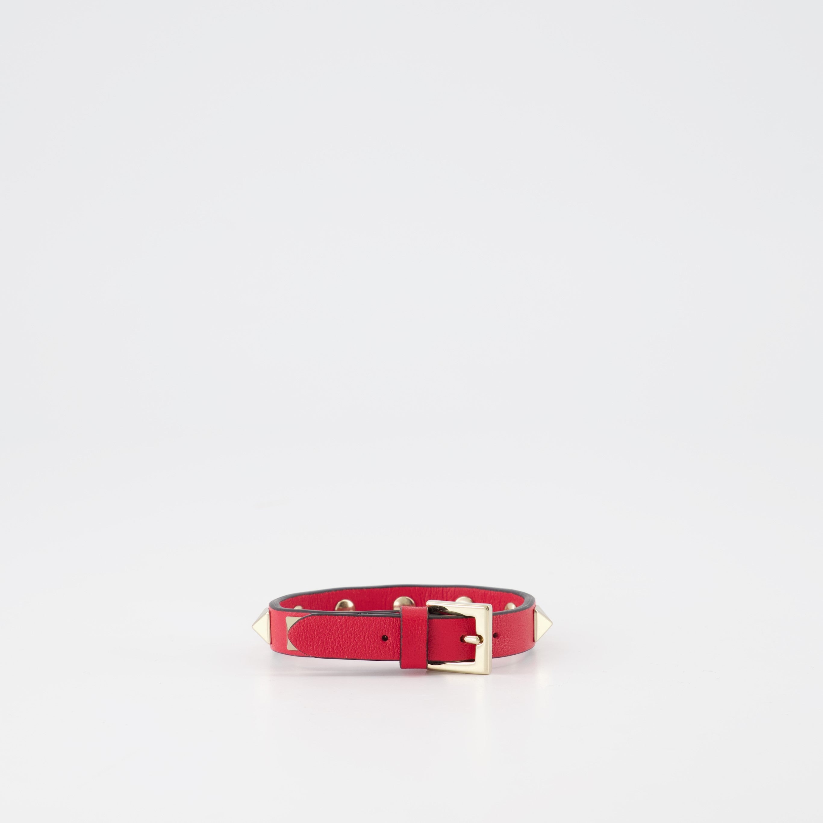 Bijoux Bracelet Rockstud Valentino Garavani Rouge Femme