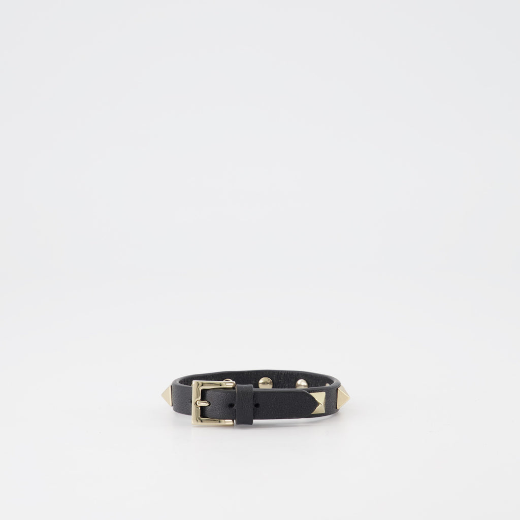 Schmuck Bracelet Rockstud Valentino Garavani Schwarz Femme