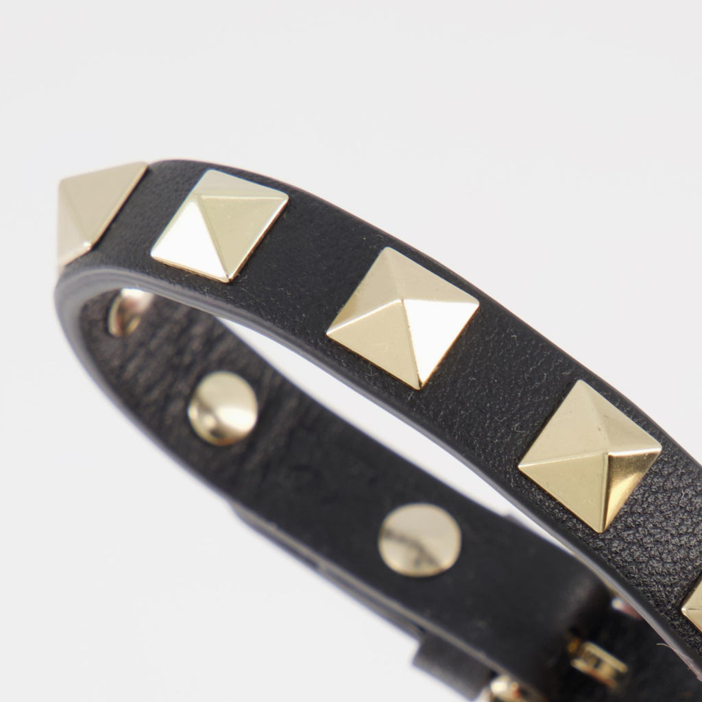 Schmuck Bracelet Rockstud Valentino Garavani Schwarz Femme