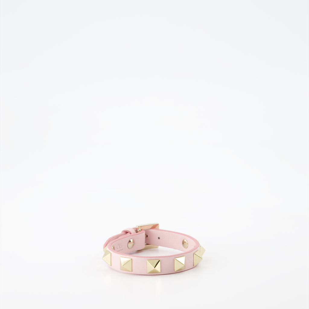 Jewelry Rockstud bracelet Valentino Garavani Pink Women