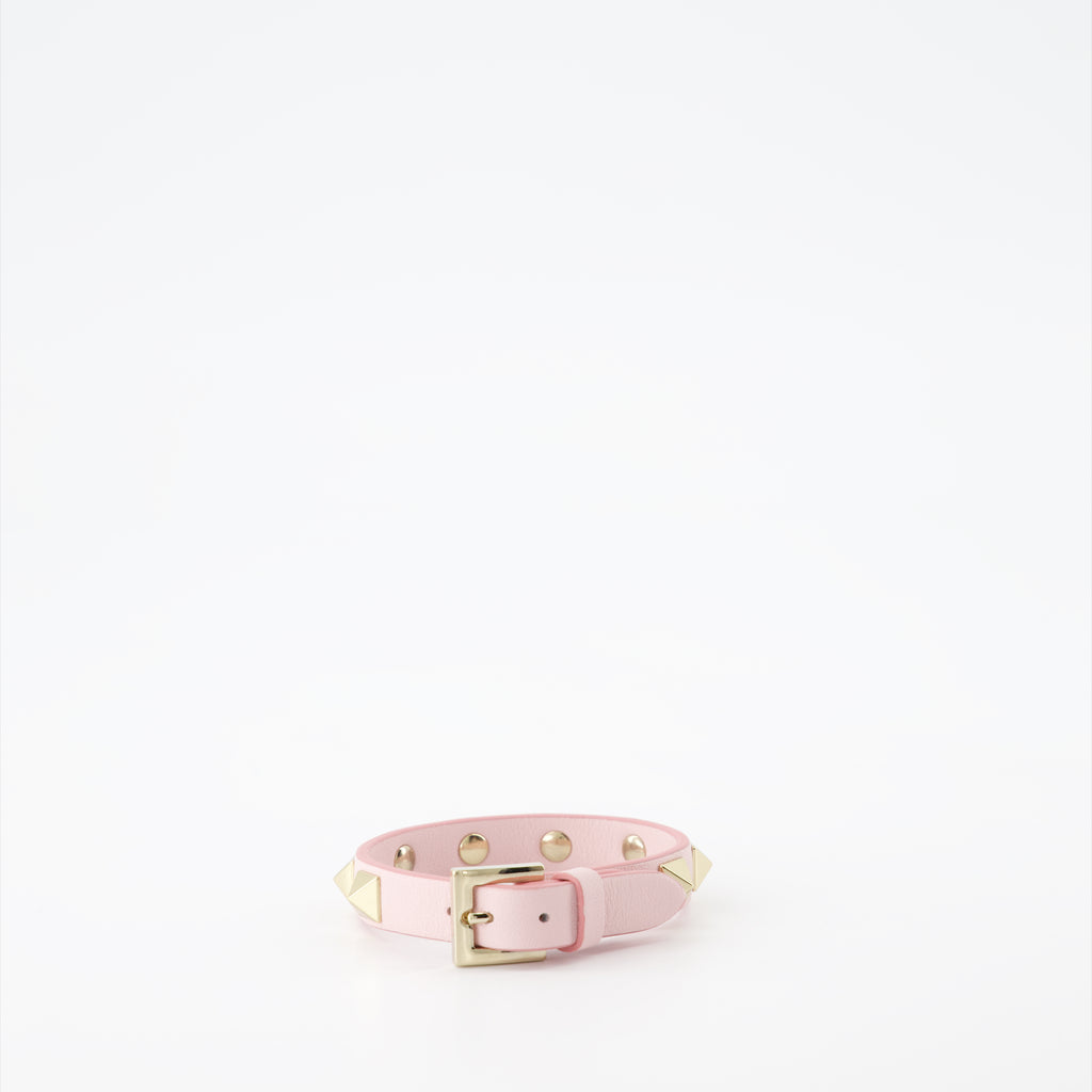 Jewelry Rockstud bracelet Valentino Garavani Pink Women