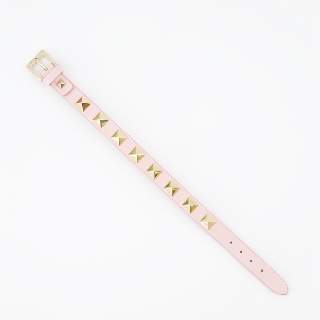 Jewelry Rockstud bracelet Valentino Garavani Pink Women