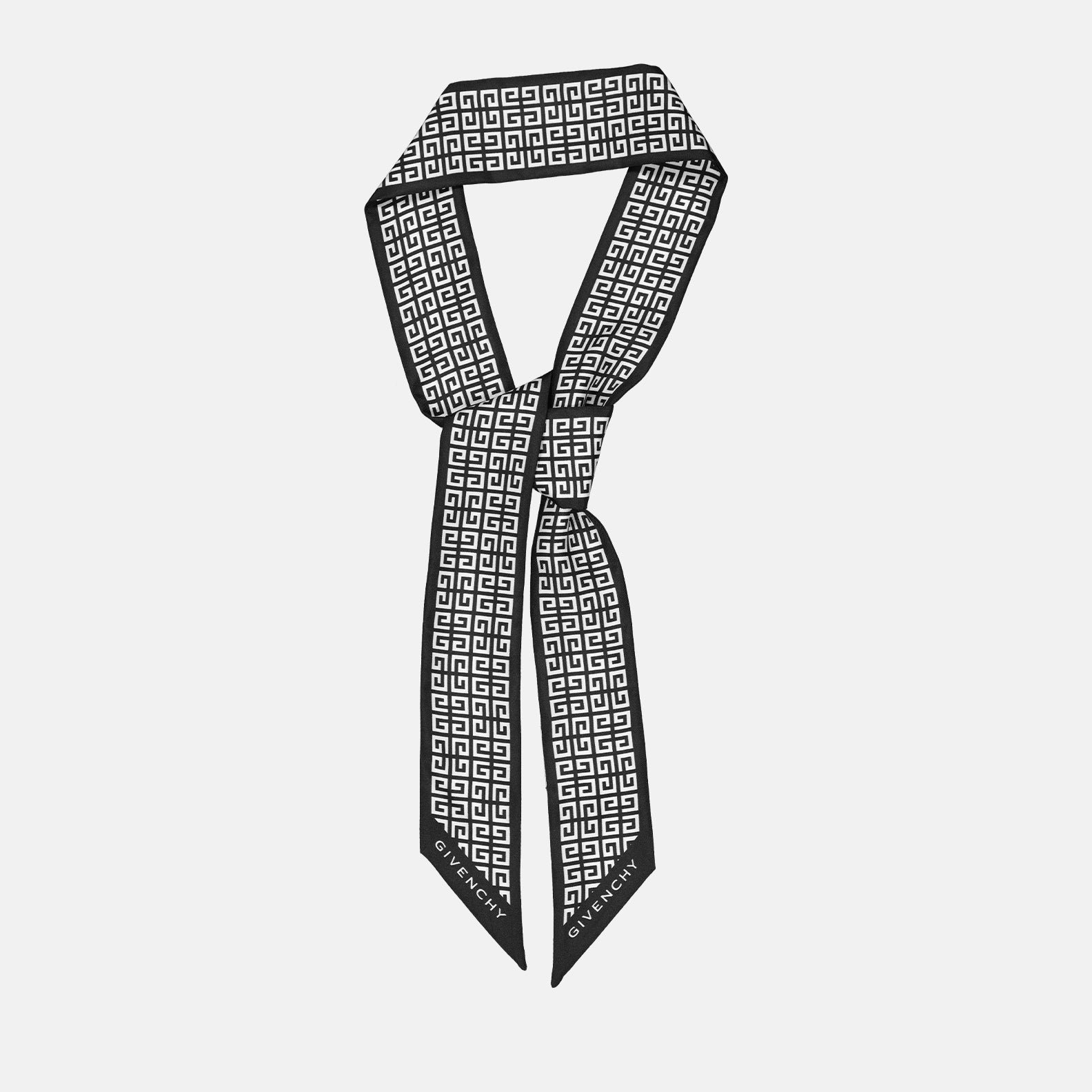 Écharpes, foulards et gants Bandeau 4G en soie Givenchy Noir Femme