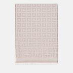 Scarves and gloves Givenchy 4G silk scarf Givenchy Beige Women