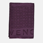 Scarves and gloves Givenchy 4G all-over scarf Givenchy Purple Women