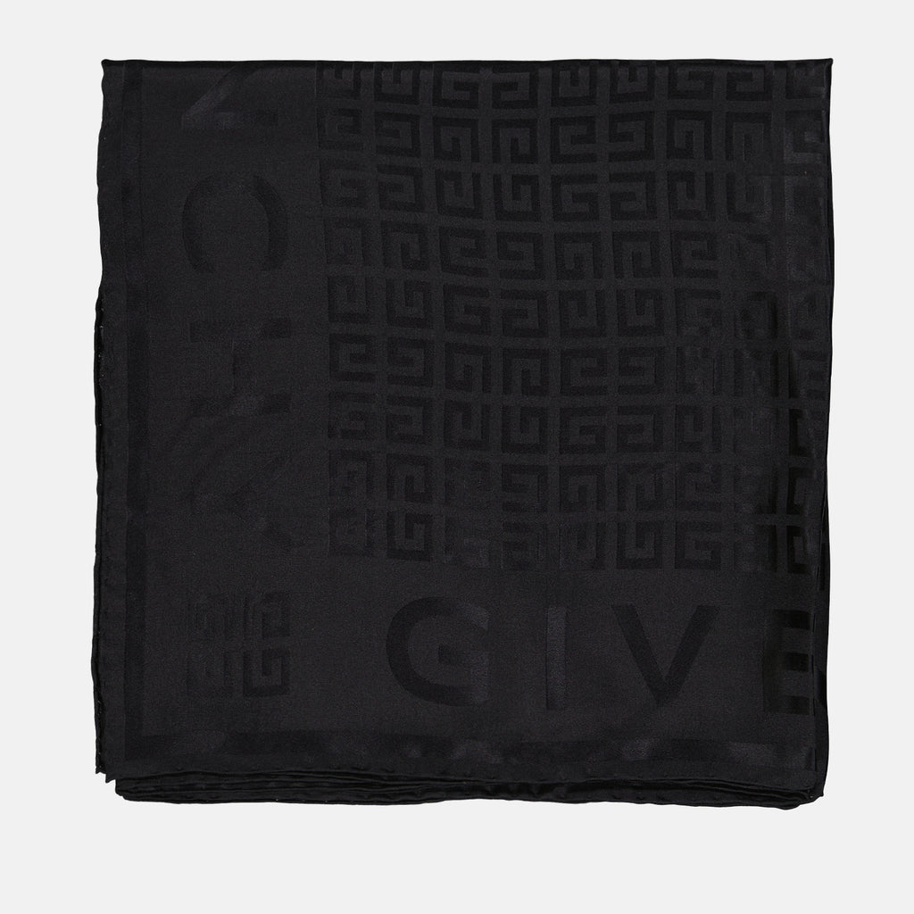 Scarves and gloves Givenchy 4G All-Over Scarf Givenchy Black Women