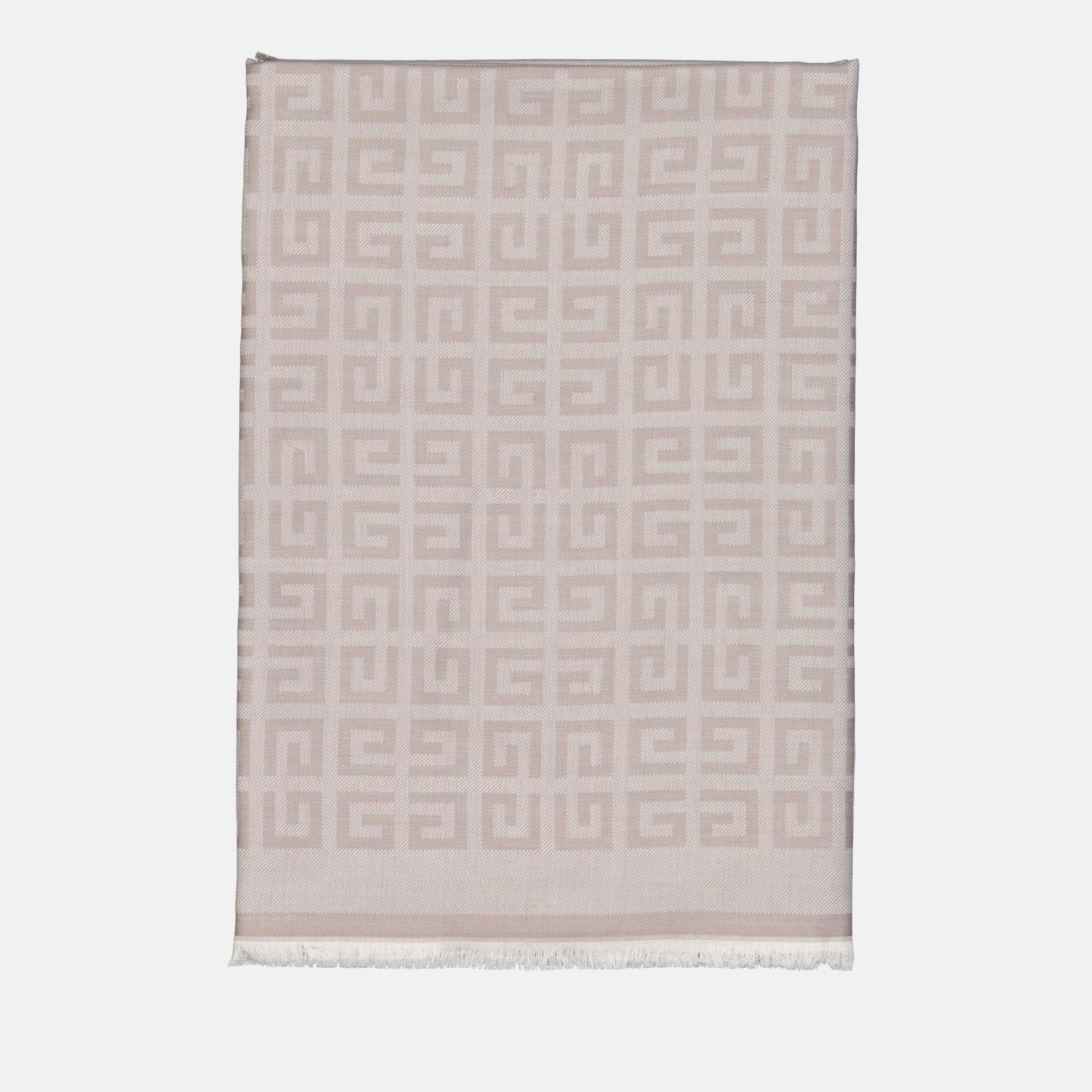 Scarves and gloves Givenchy 4G silk scarf Givenchy Beige Women