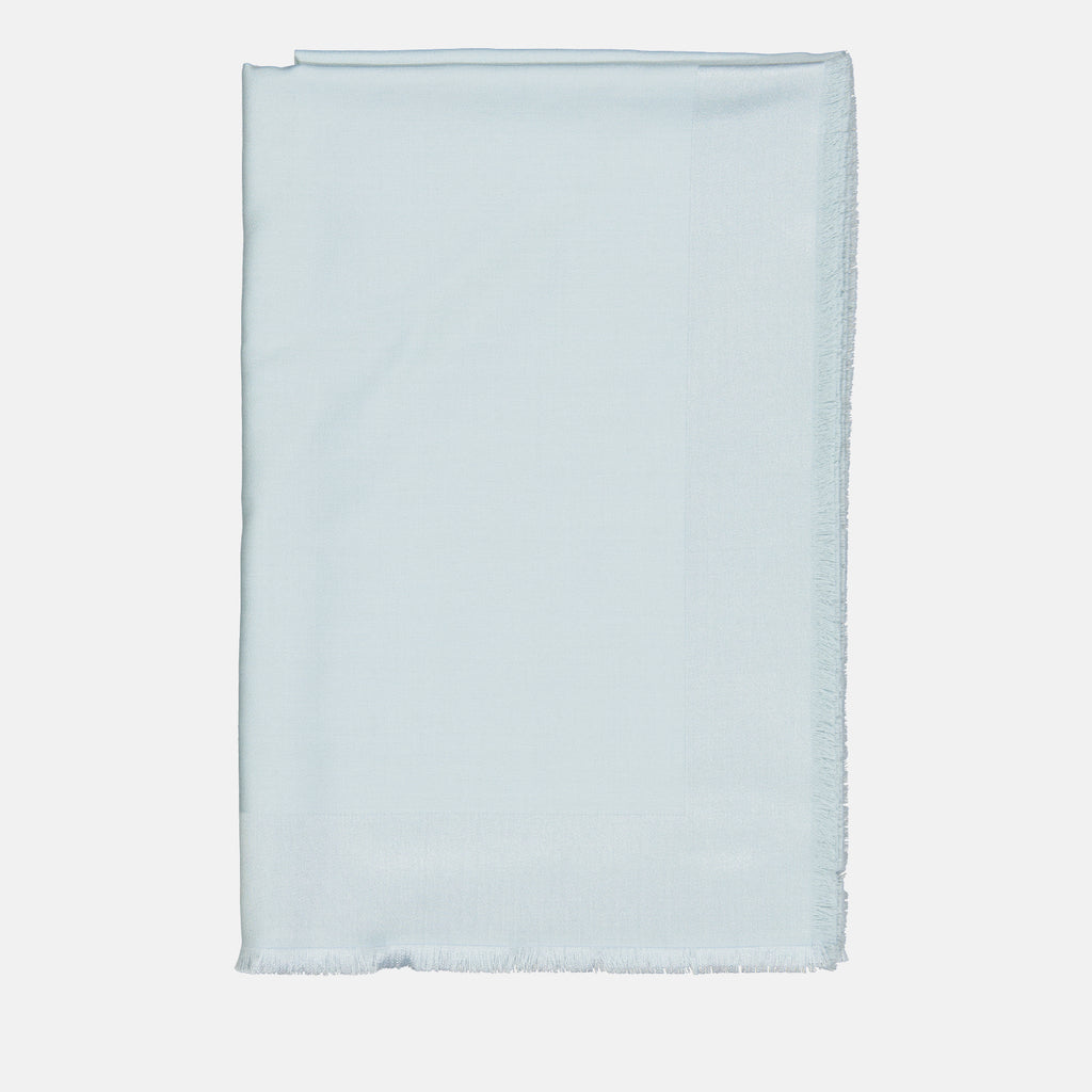 Scarves and gloves Silk and wool scarf Givenchy Blue Women