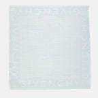 Scarves and gloves 4G silk square Givenchy Blue Women
