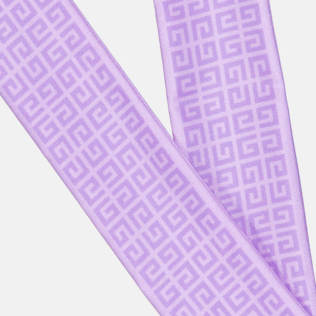 Schals und handschuhe Bandeau 4G en soie Givenchy Lila Femme