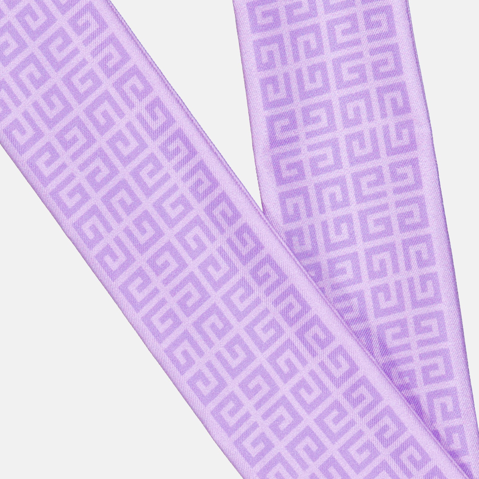 Scarves and gloves 4G silk headband Givenchy Purple Women