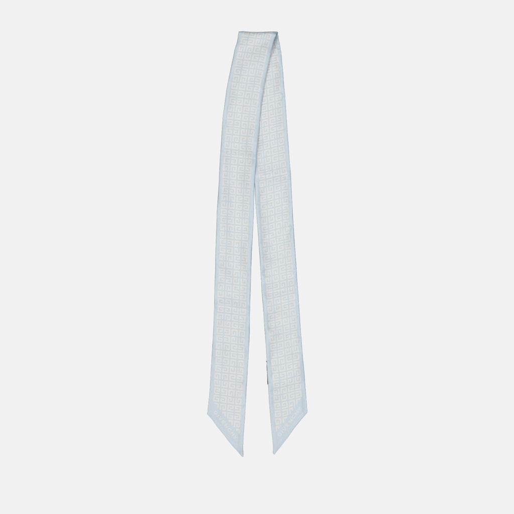 Scarves and gloves 4G silk headband Givenchy Gray Women