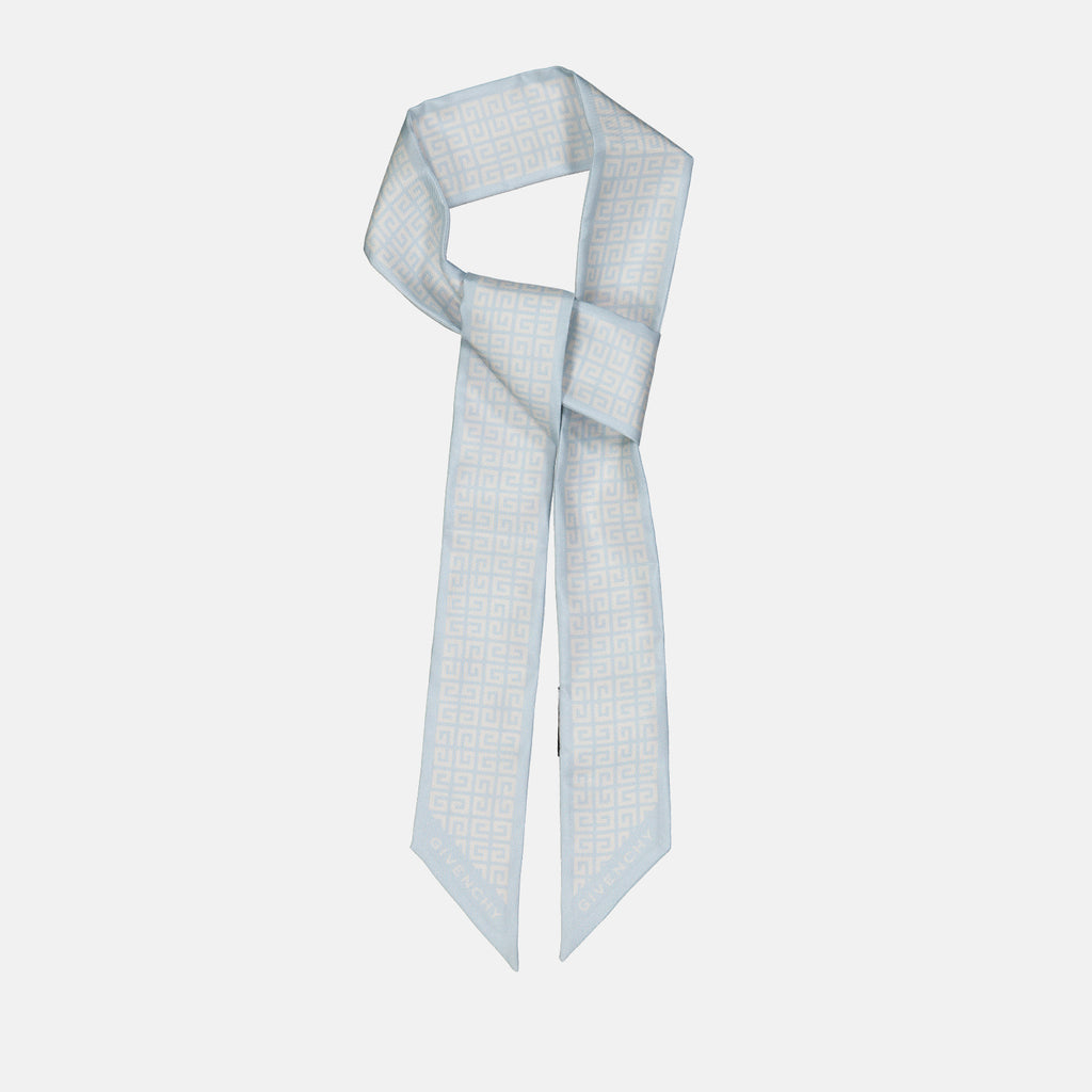 Scarves and gloves 4G silk headband Givenchy Gray Women