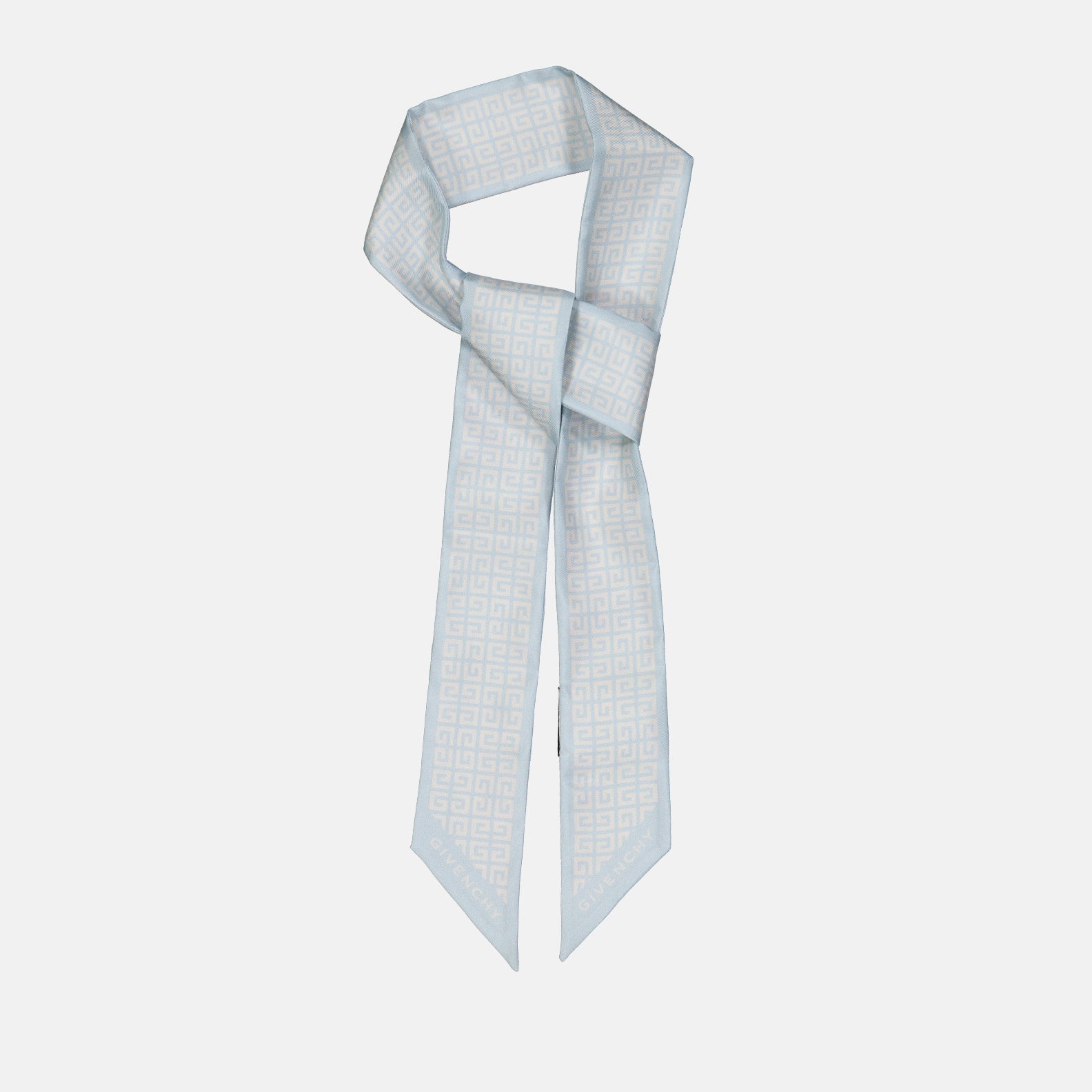 Scarves and gloves 4G silk headband Givenchy Gray Women