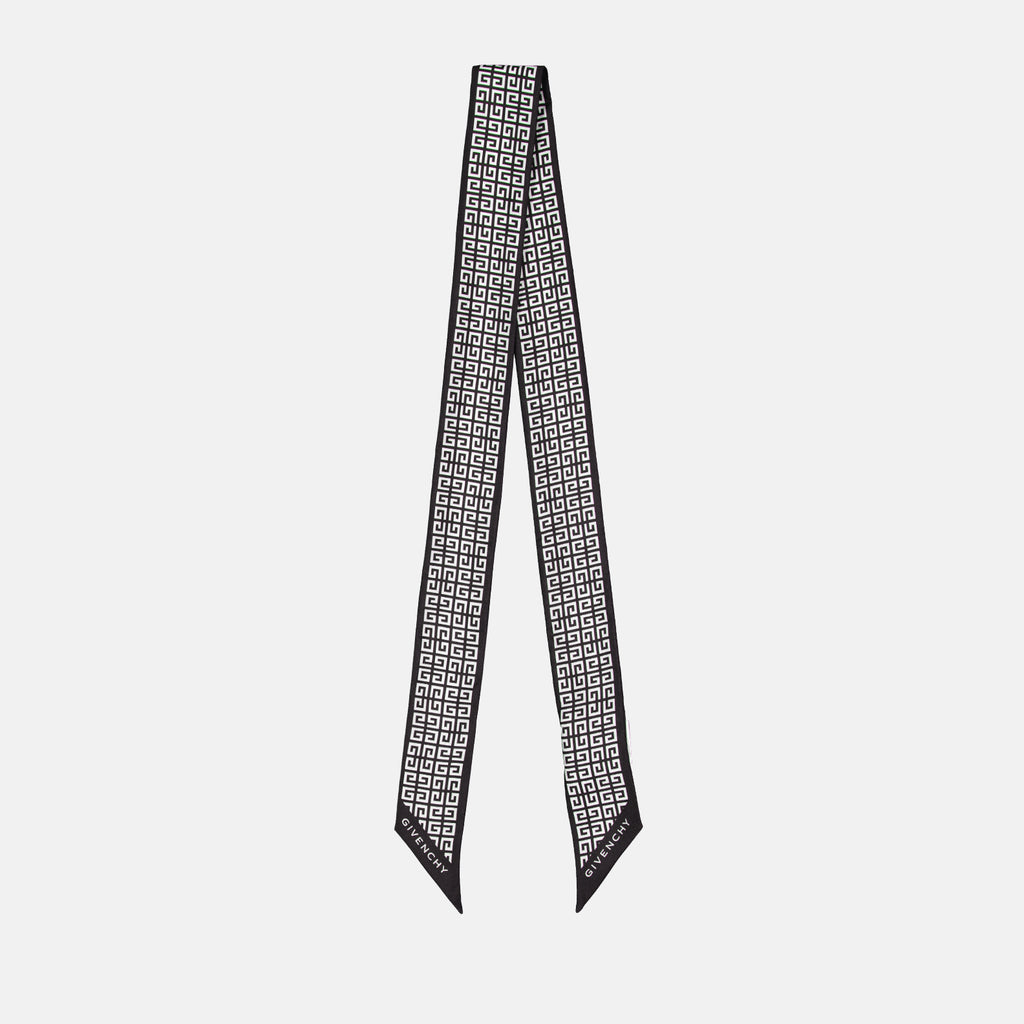 Scarves and gloves 4G silk headband Givenchy Blue Women