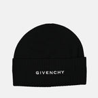Hats, caps and beanies Logo beanie Givenchy Black Women