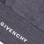 Chapeaux, casquettes et bonnets Bonnet à logo Givenchy Gris Femme