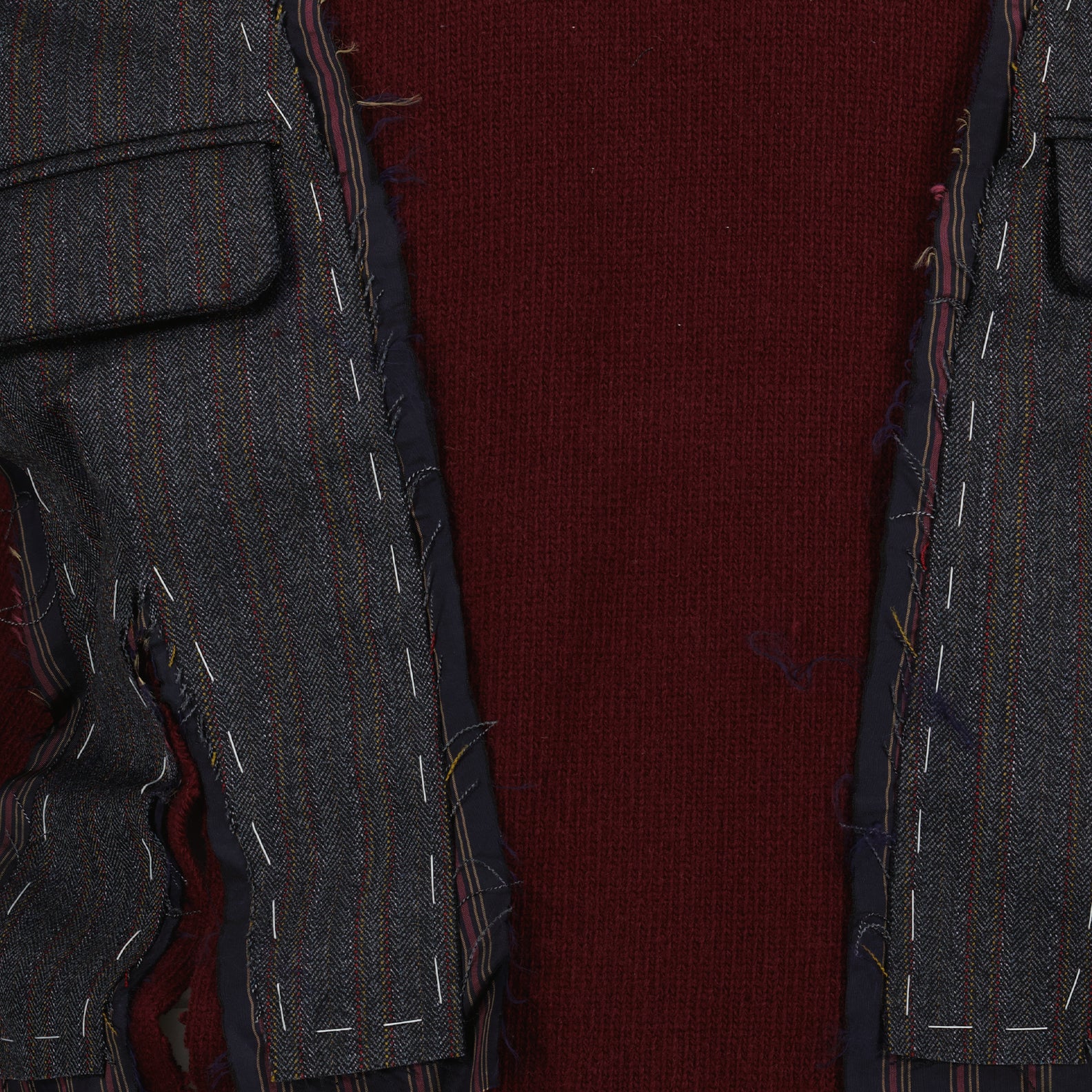 Malhas Pull décortiqué Maison Margiela Bordéus Homme