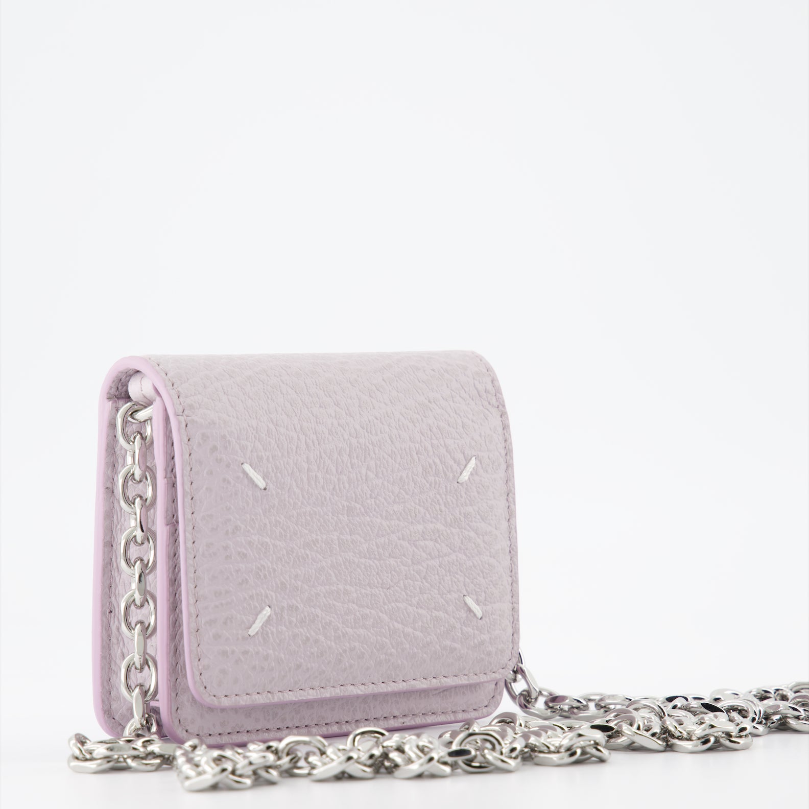 Small leather goods Four Stitches Wallet Maison Margiela Purple Unisex