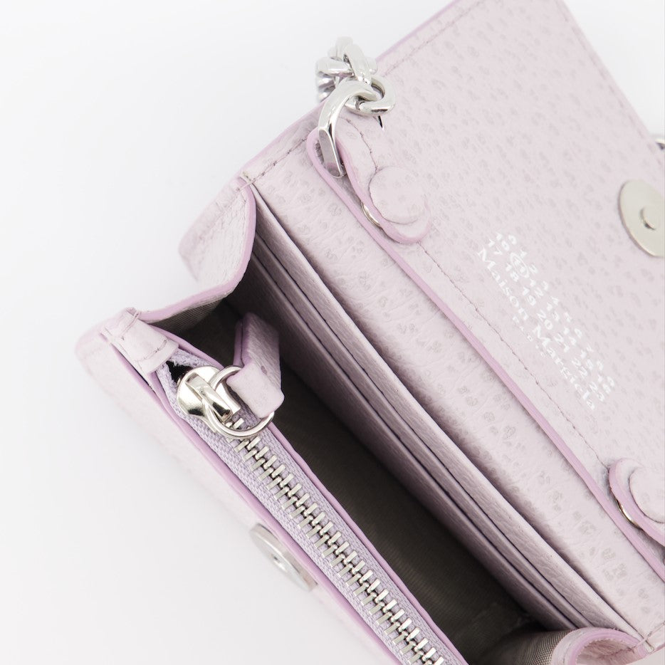 Small leather goods Four Stitches Wallet Maison Margiela Purple Unisex