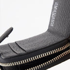 Kleine lederwaren Portefeuille Four Stitches Maison Margiela Schwarz Unisex