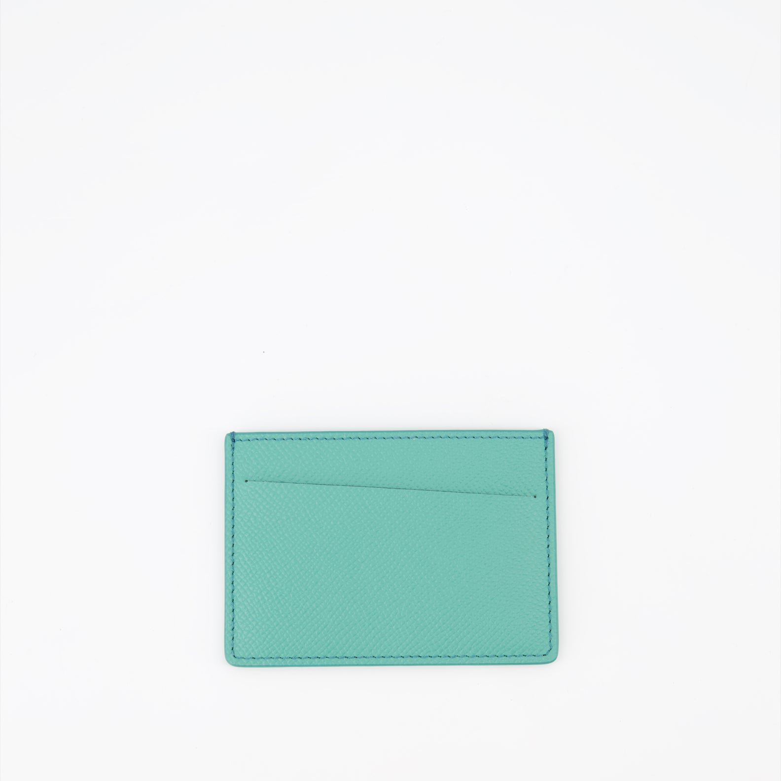 Pequeños artículos de cuero Porte-cartes Four Stitches Maison Margiela Verde Unisexo