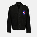 Maille Cardigan Kenzo Target Kenzo Noir Homme