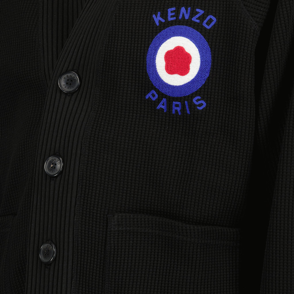 Maille Cardigan Kenzo Target Kenzo Noir Homme