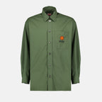 셔츠 Chemise Boke Flower Kenzo 녹색 Homme