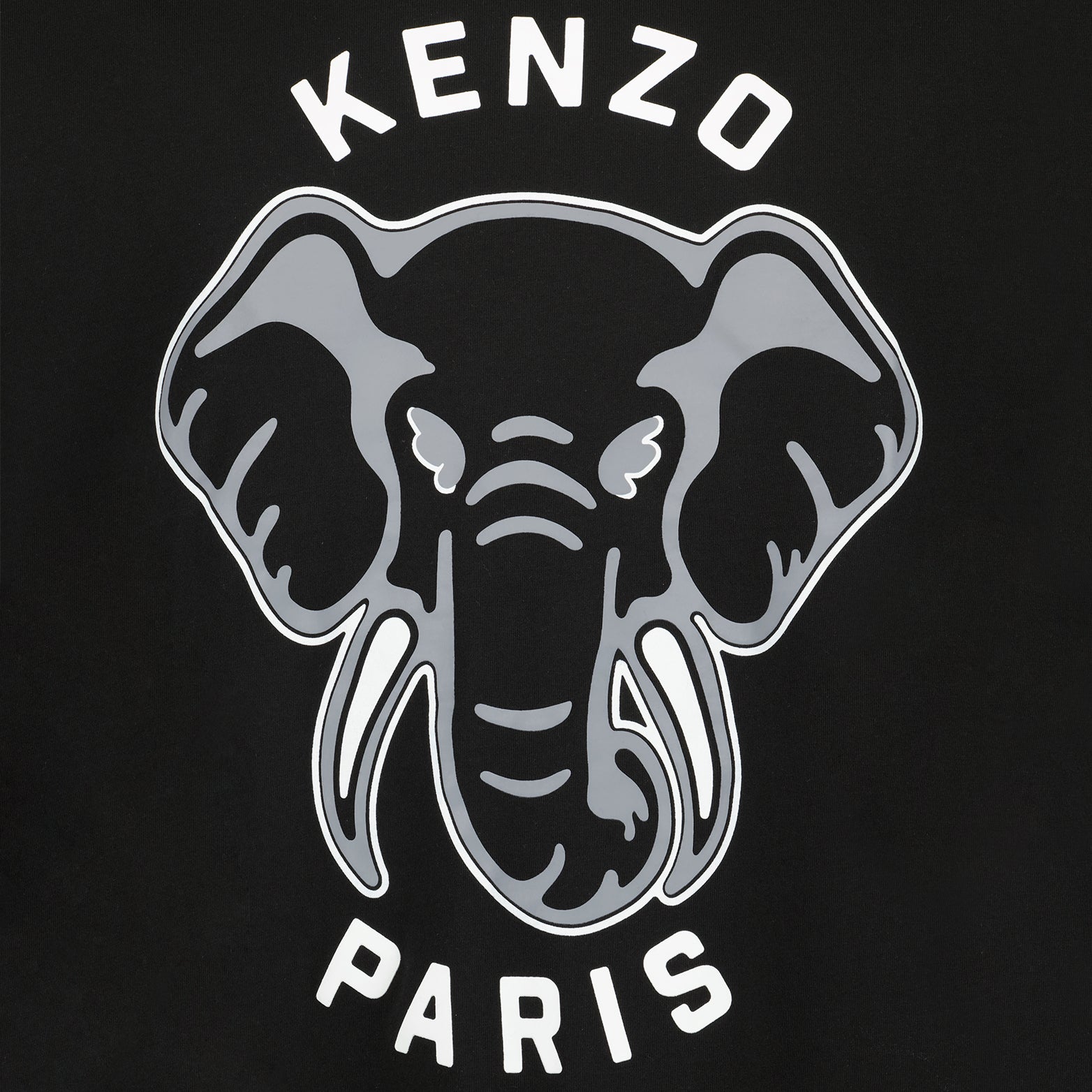 T-shirts Kenzo Elephant Varsity Jungle T-shirt Kenzo White Man
