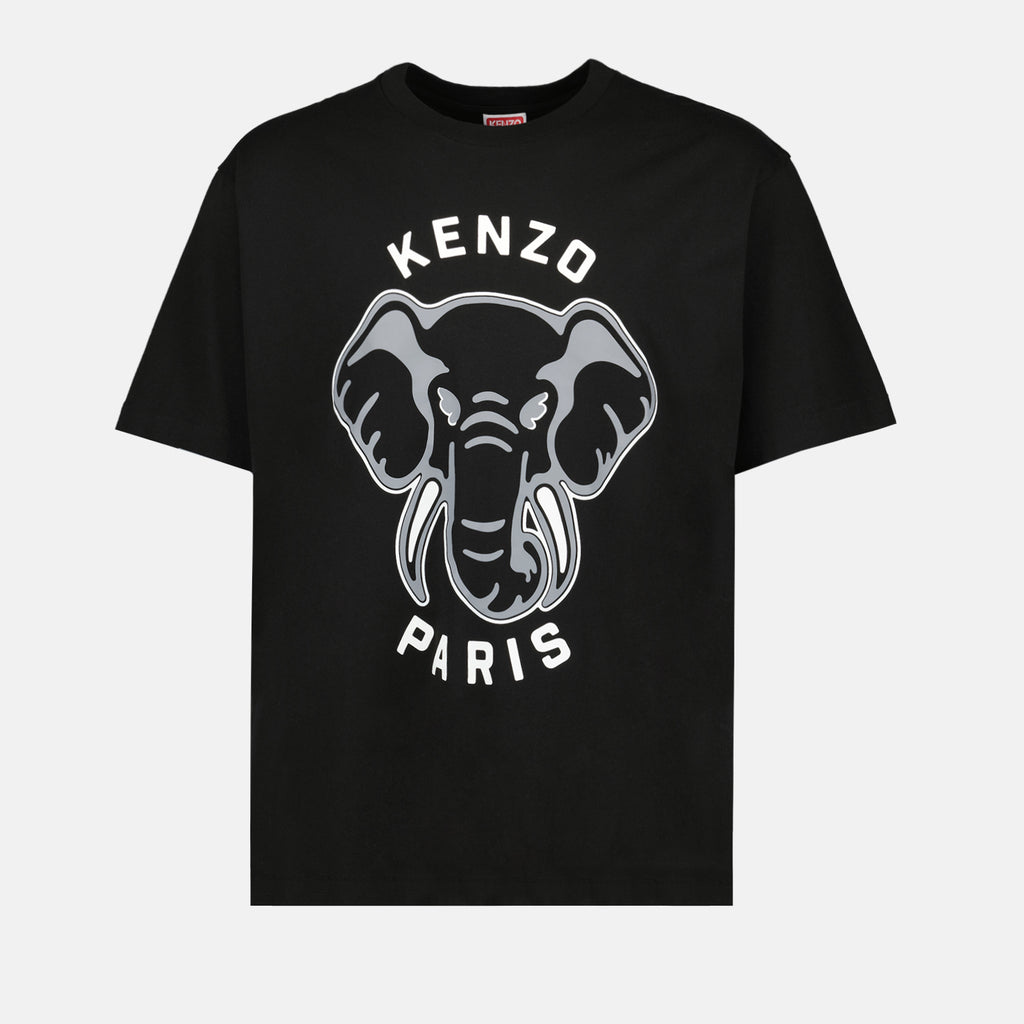 T-shirts Kenzo Elephant Varsity Jungle T-shirt Kenzo White Man