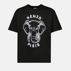 T-shirts Kenzo Elephant Varsity Jungle T-shirt Kenzo White Man