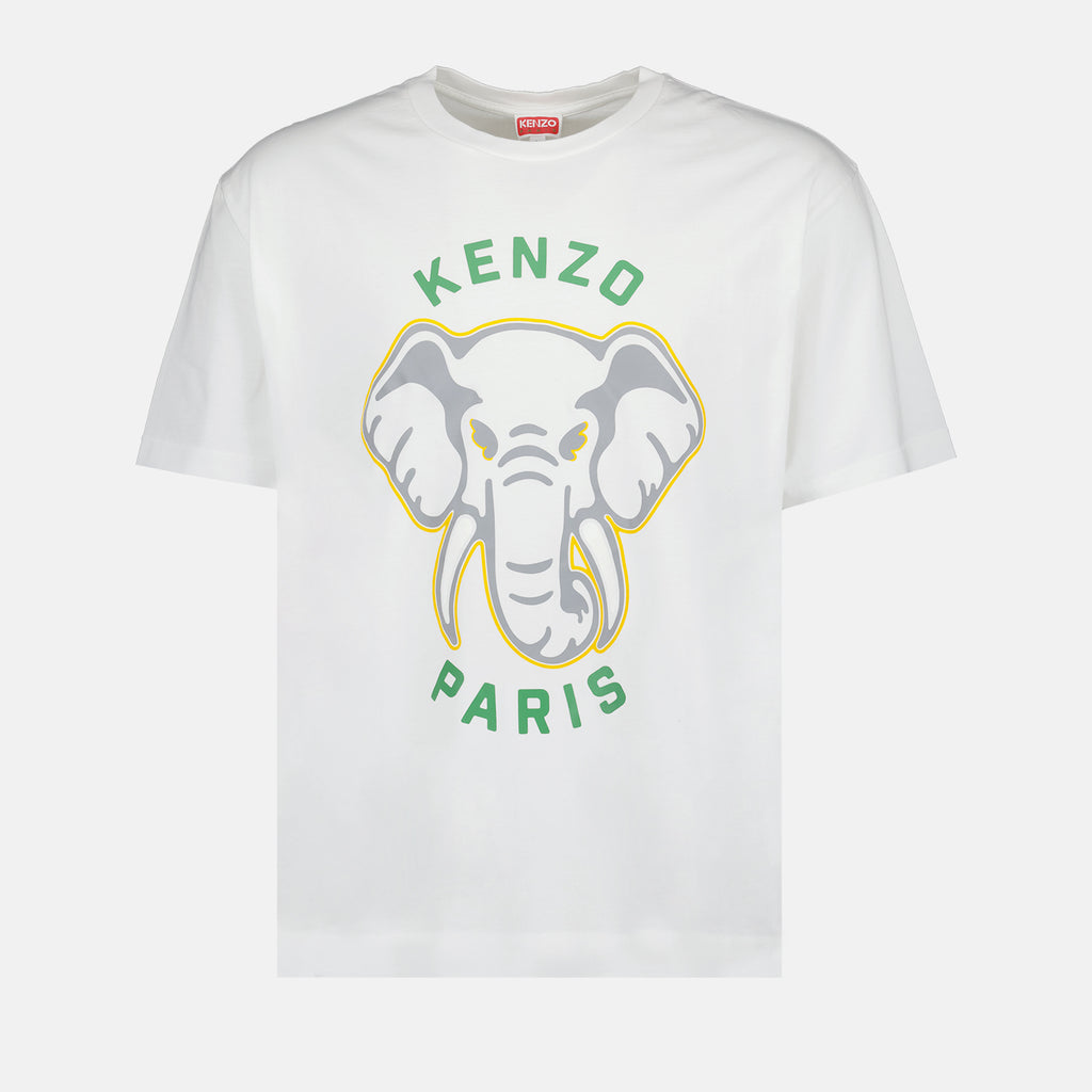 Tシャツ ケンゾー エレファント バーシティ ジャングル T シャツ Kenzo 白 男