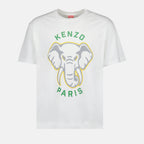 Tシャツ ケンゾー エレファント バーシティ ジャングル T シャツ Kenzo 白 男