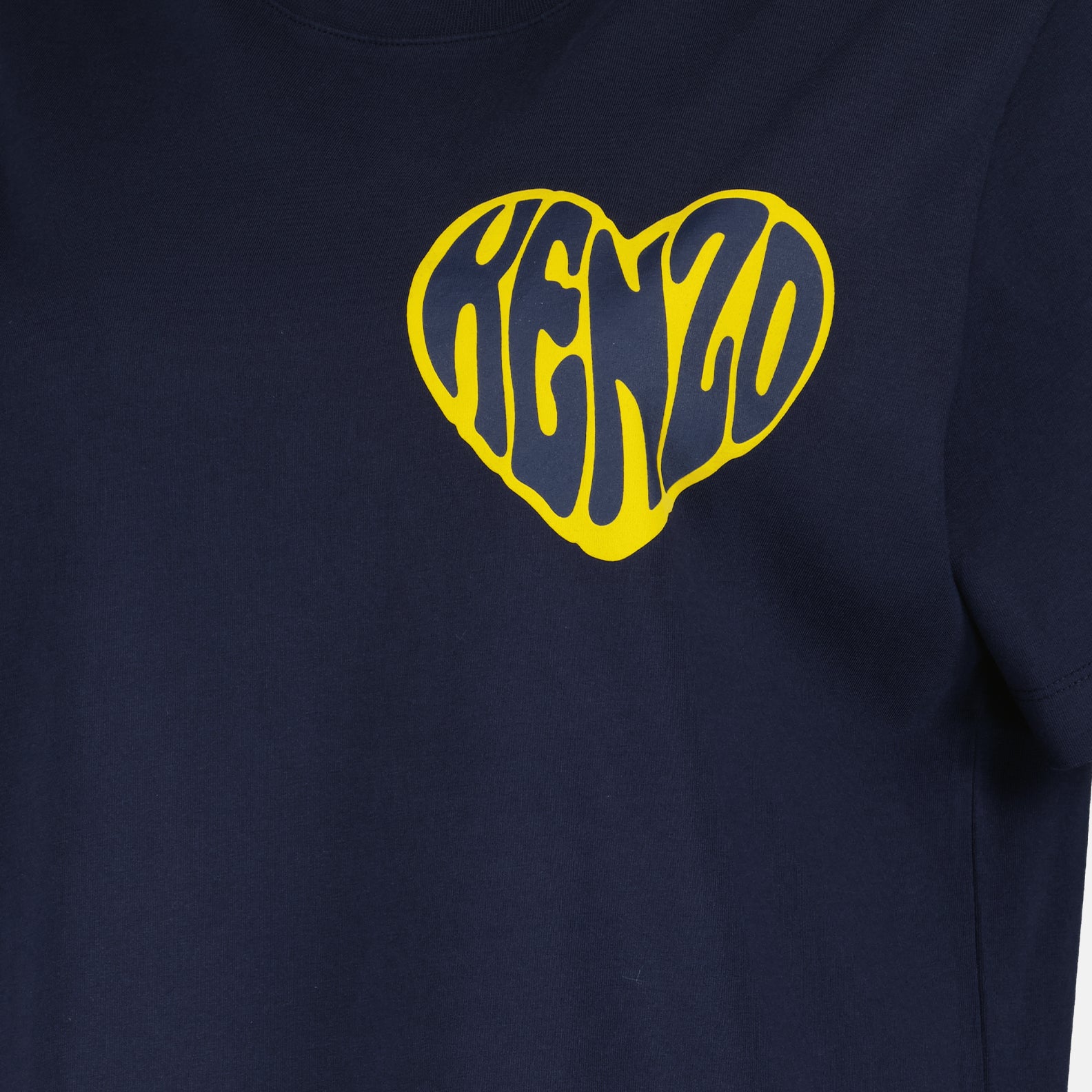 Camisetas T-shirt Kenzo coeur Kenzo Azul Femme