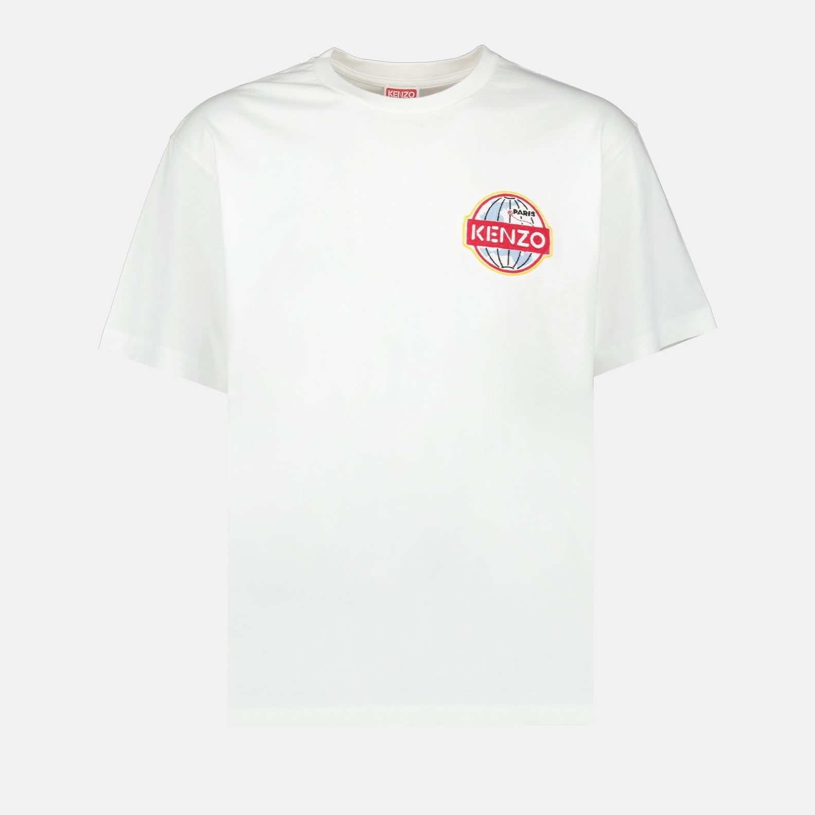 T-shirt T-shirt à logo Kenzo Bianco Homme