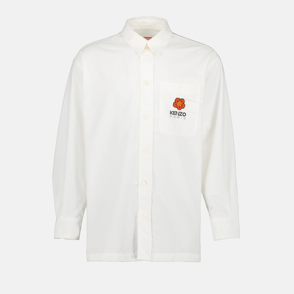 Camisas Chemise Boke Flower Kenzo Branco Homme