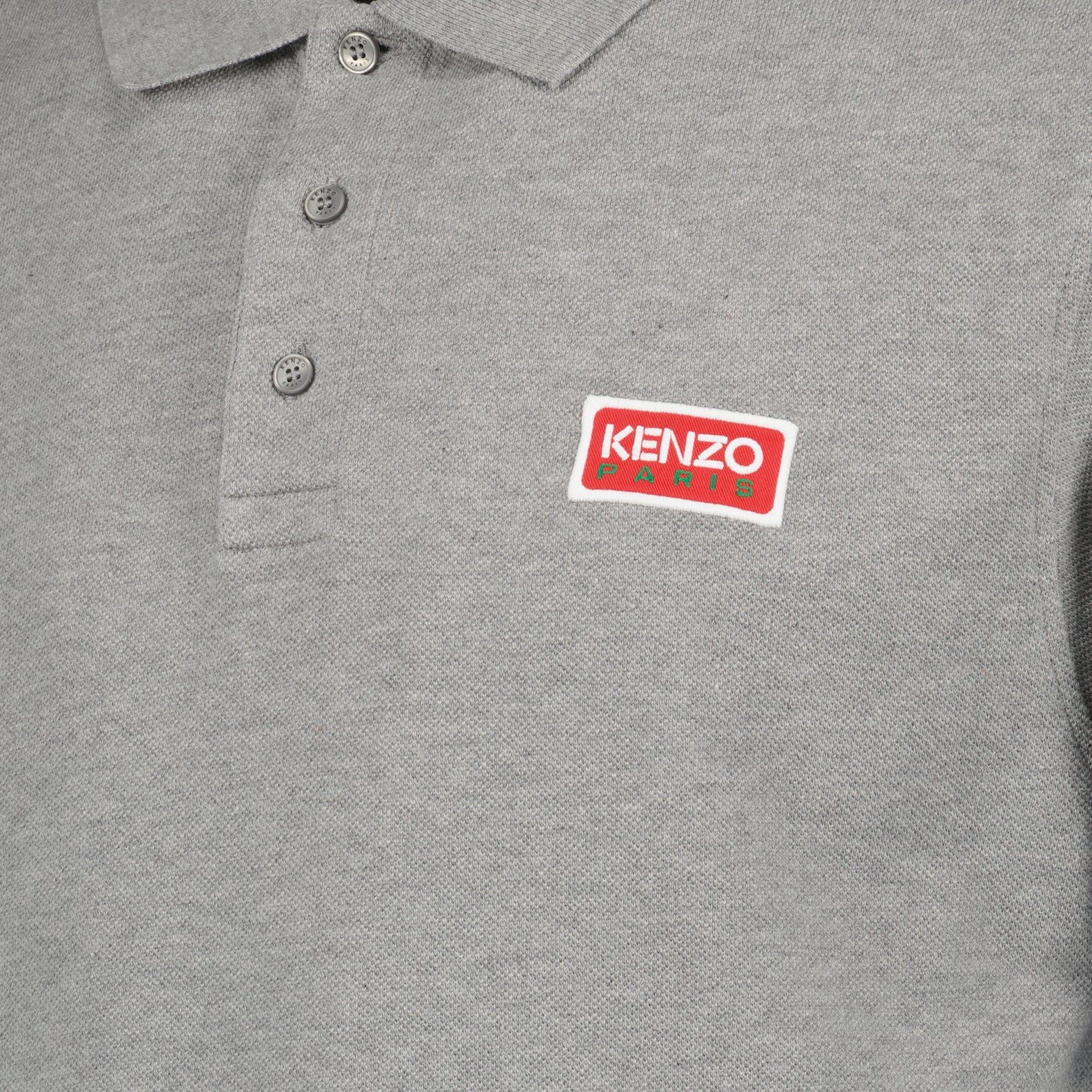 Polo shirts Logo polo shirt Kenzo Gray Man