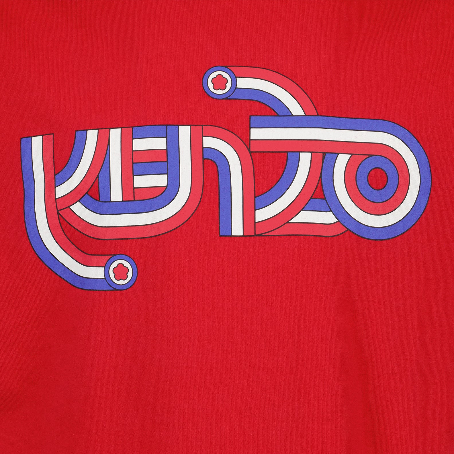 Camisetas T-shirt Kenzo Target Kenzo Vermelho Homme